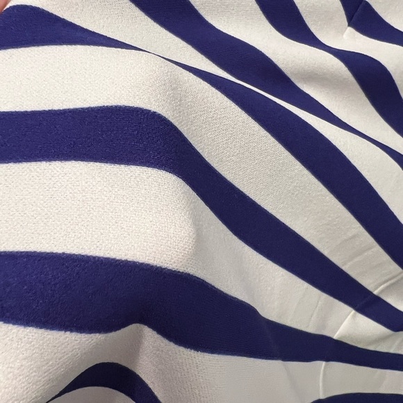 Blue and white striped Vince Camuto dress - Picture 3 of 3